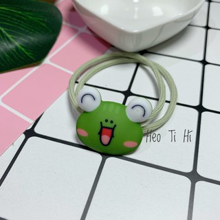 [ẢNH THẬT] Cột tóc hình thú và hoa quả