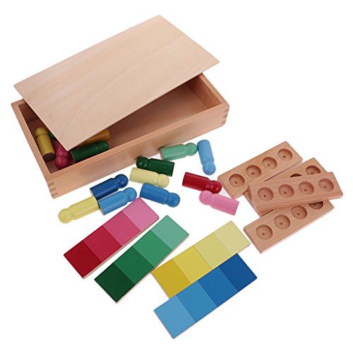 Giáo cụ Montessori - Hộp phân loại màu sắc