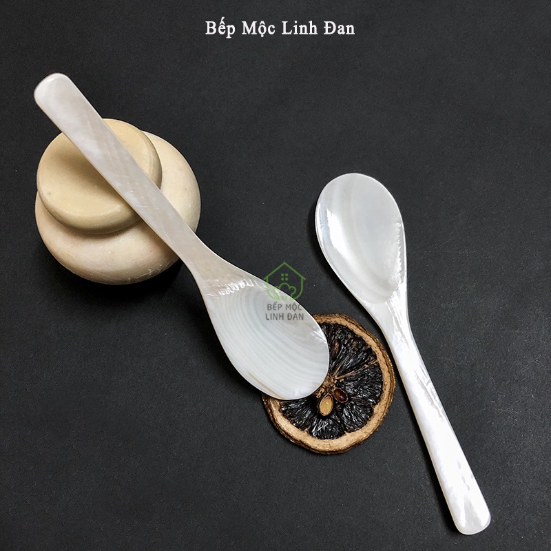 [Mã BMBAU50 giảm 10% đơn 99k] Muỗng/thìa cơm-canh soup xuất Nhật làm từ vỏ xà cừ biển cao cấp (CTL737)