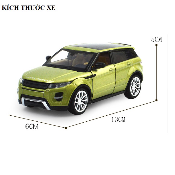 Mô hình Xe Range Rover tỉ lệ 1:32 bằng KIM LOẠI