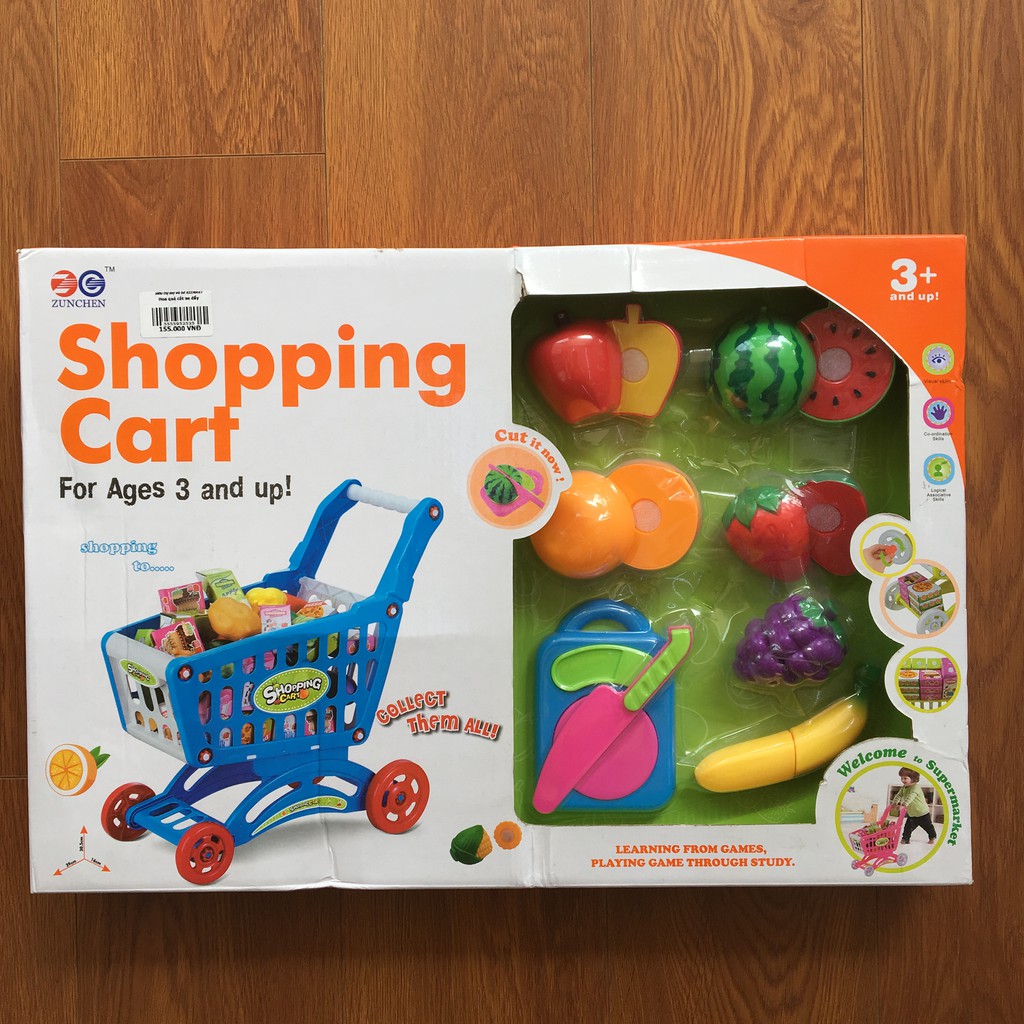 Đồ chơi xe đẩy siêu thị mini Shopping Cart