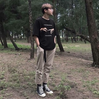 QUẦN BASIC PANTS KAKI ĐEN