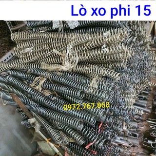 (2 CÁI) Lò xo nén, đường kính ngoài 15mm, dài 300mm
