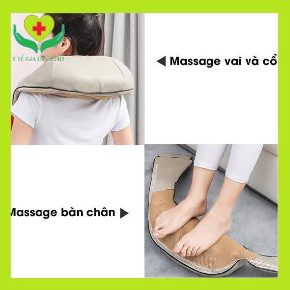 Freeship Máy Massage Lưng, Đai Mát Xa Cổ, Vai Gáy 6D Hồng Ngoại Kensonic, Hàng  Chính Hãng