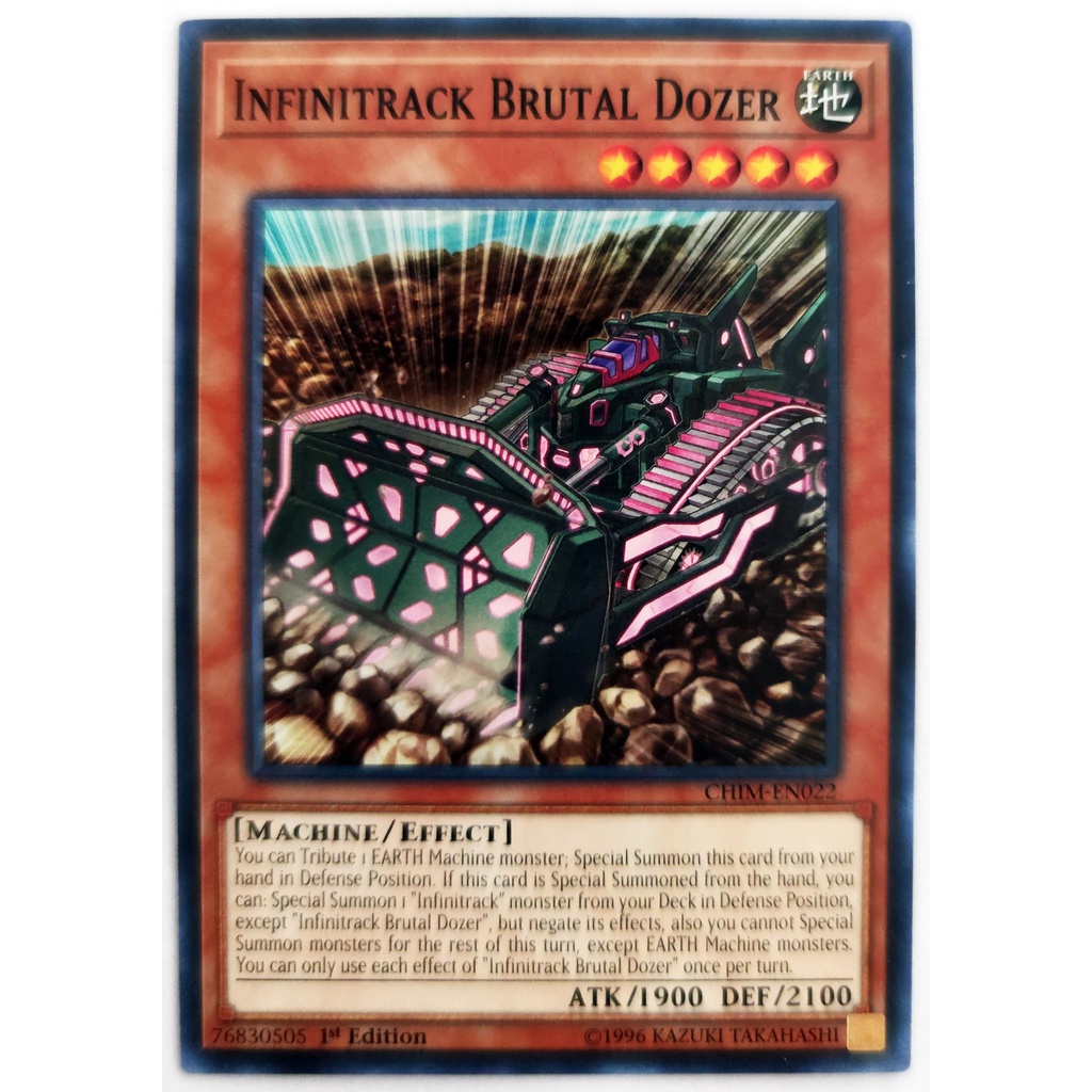 [Thẻ Yugioh] Infinitrack Brutal Dozer |EN| Common