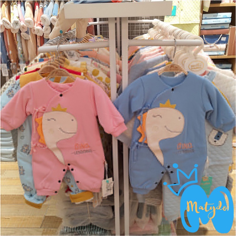 Bodysuit cho bé nỉ bông dài tay MATYDO cho trẻ sơ sinh đồ bộ liền thân trẻ em từ 3-13kg