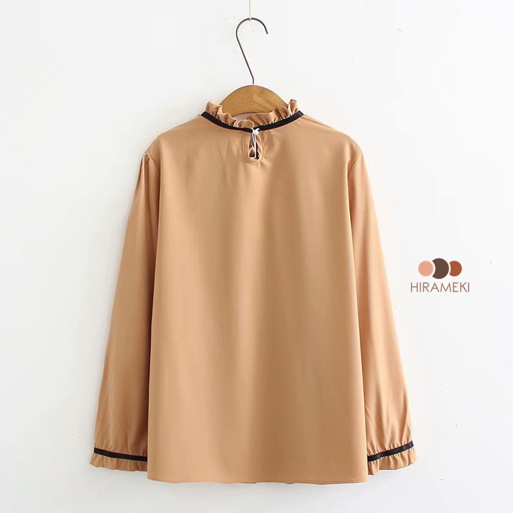 Áo voan kiểu sang trọng tay dài size lớn đến 90kg