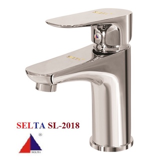 Vòi lavabo, vòi chậu rửa mặt nóng lạnh cao cấp selta sl-2018