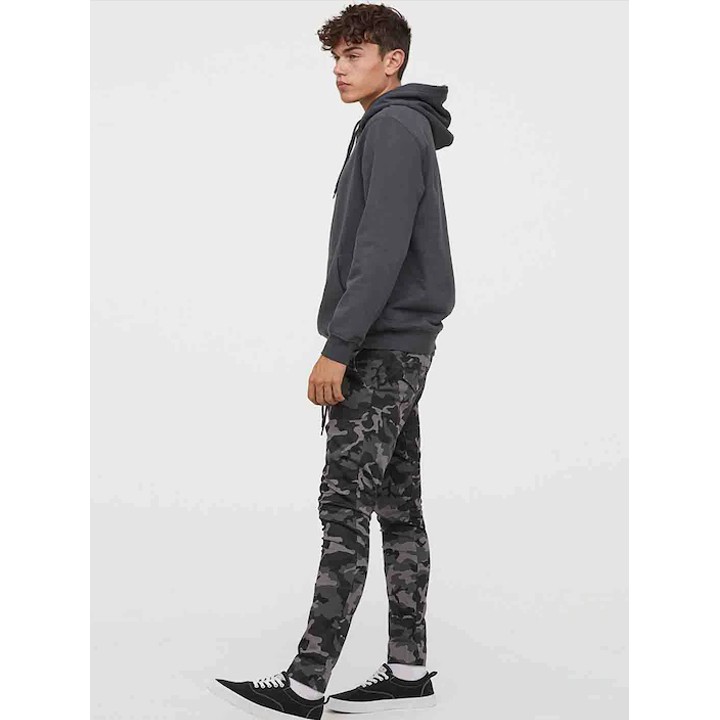 Áo Hoodie Nam Xuất Hàn Màu Xám Đậm Chính Hãng 100% - GU Shop