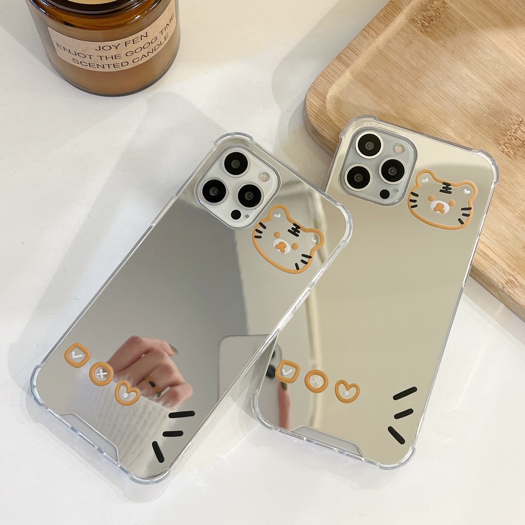 Ốp Lưng OPPO  Reno 8Z 8 A76 A74 A95 A57 4G 5G A94 A52 A92 A5 2020 A9 2020 A5s A12 A31 A3s 7 7Z 6 5 A16 A15 A15s A54 A53 A33 Gương Case