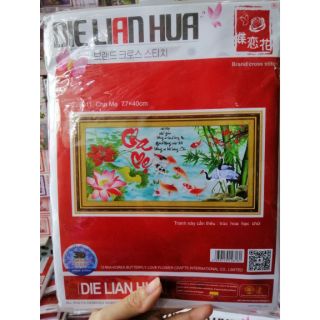 Tranh thêu chữ thập cha mẹ 223011
