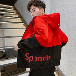 ÁO KHOÁC KAKI TÚI HỘP SUPER CÓ NÓN PHỐI MÀU Y HÌNH THỜI TRANG NAM NỮ