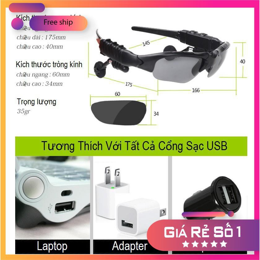 Mắt Kính Thông Minh Bluetooth 4.0 Smart Glass
