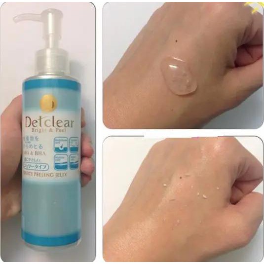 Gel tẩy tế bào chết Detclear &amp; peel Meishoku (không mùi) 180ML