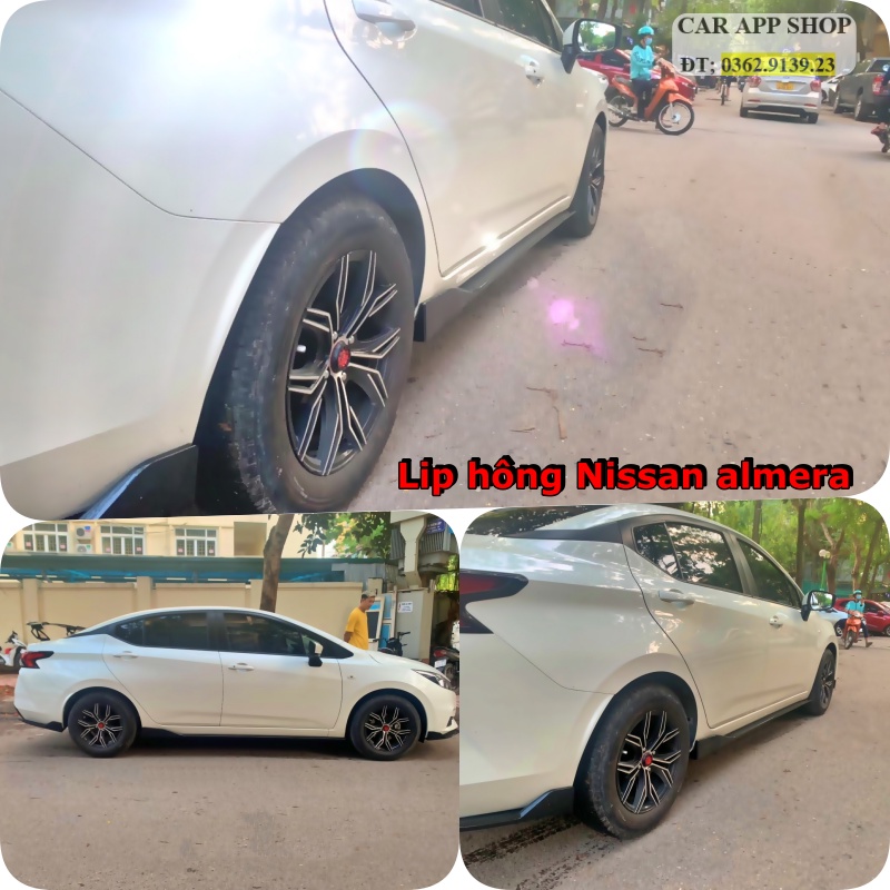 Lip Hông , Lip Sườn Thể Thao Nissan Almera Mẫu Độ Mới Và Đẹp Nhất