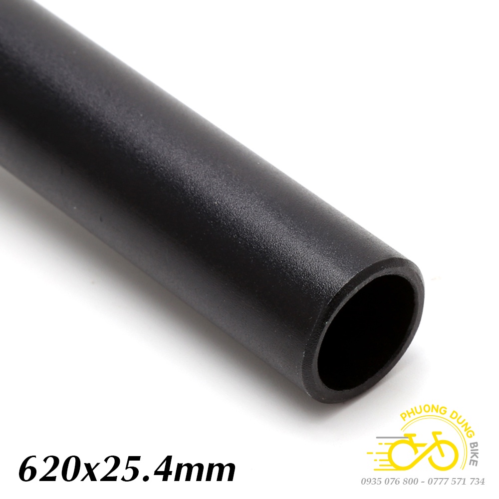 Ghi đông ngang nhôm xe đạp 25.4x620mm