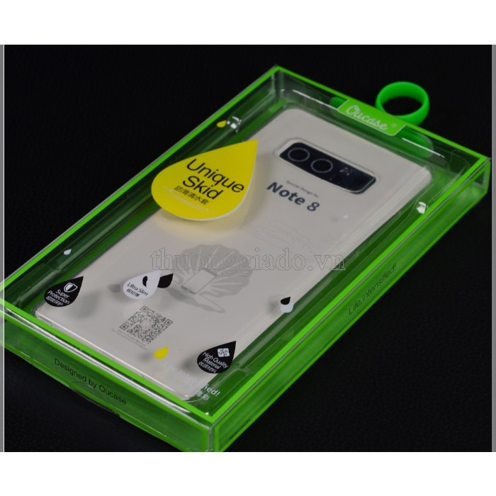 Ốp lưng dẻo Galaxy Note 8 hiệu Ou Case trong suốt