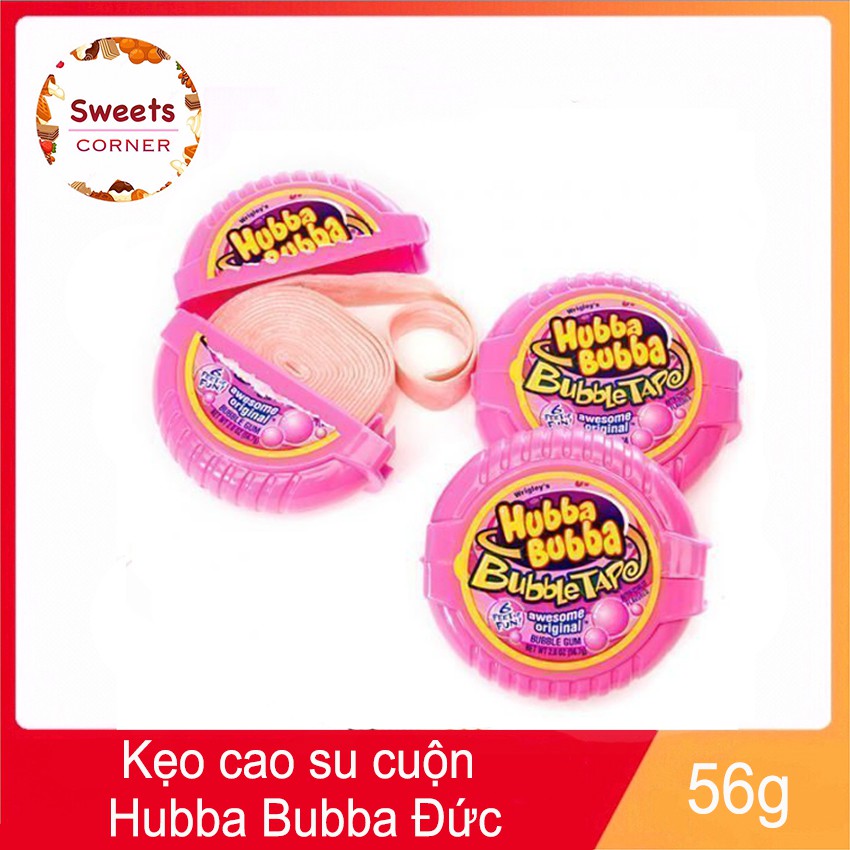 Kẹo cao su cuộn Hubba Bubba Đức 56g