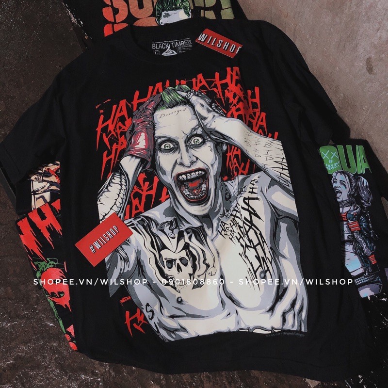 (M, L, XL) ÁO DC - JOKER - SUICIDE SQUAD - ÁO IN 3D UNISEX CỰC CHẤT | BigBuy360 - bigbuy360.vn