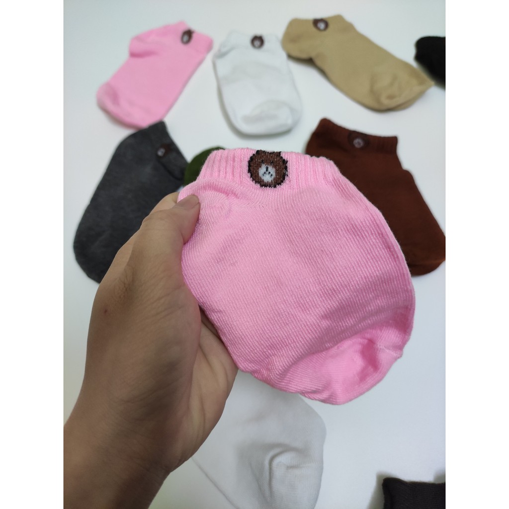 Tất vớ cổ ngắn nữ cotton cute dễ thương  phong cách Hàn Quốc 2021 (KÈM HÌNH THẬT) TN01