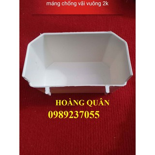 Combo 10 cái máng ăn chống vãi vuông - Combo 10 cái máng ăn chống vãi vuông
