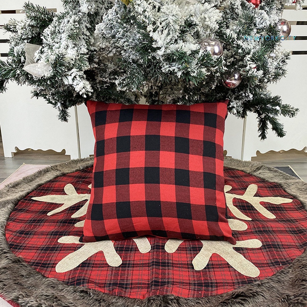 Vỏ Gối Vuông Họa Tiết Sọc Ngang Độc Đáo Trang Trí Nội Thất