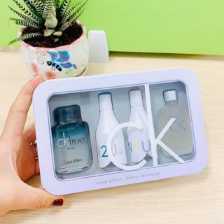 Bộ 4 chai nước hoa calvin klein