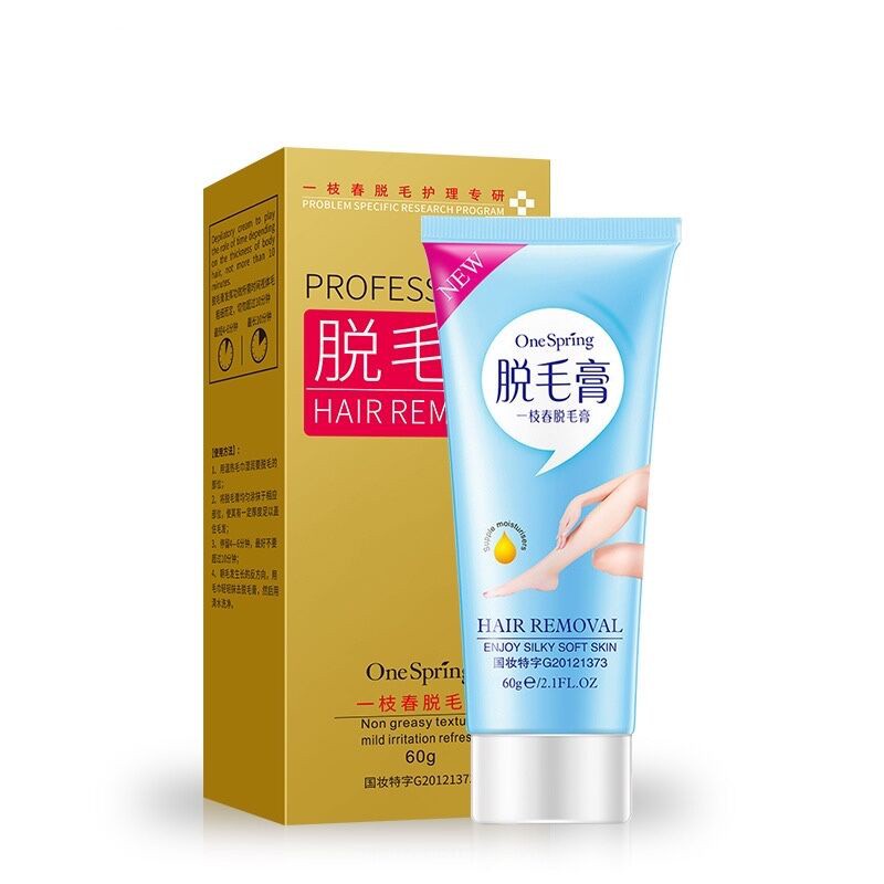 [Hàng mới về] Kem Tẩy Lông One Spring Dưỡng Ẩm Phục Hồi Da Trọng Lượng 60g | BigBuy360 - bigbuy360.vn