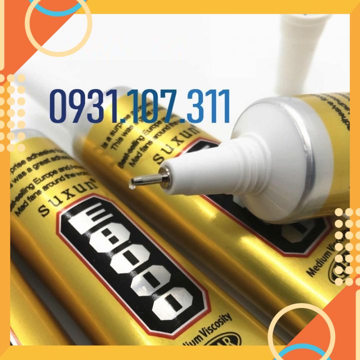 Keo dán đá, kim cương trang sức E-8000, Keo dán ron, keo dán màn hình, kính,linh kiện điện thoại và các chi tiết nhỏ.