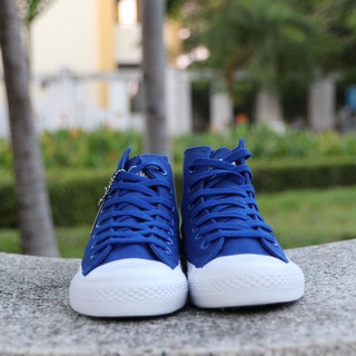 Giày Sneaker Ck2 Cổ Cao Xanh Nhạt Nữ