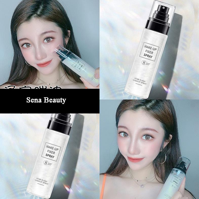 Xịt khóa trang điểm cố định lớp make up Star Flash Spray 8 Hours Wear 100ML Sena Beauty  - chúly | BigBuy360 - bigbuy360.vn