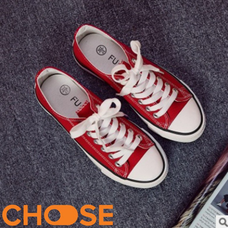 [Nhungnhung]  Giày Nữ thể thao vải Choose rẻ NHẤT Sàn Shopee sneaker 2 15