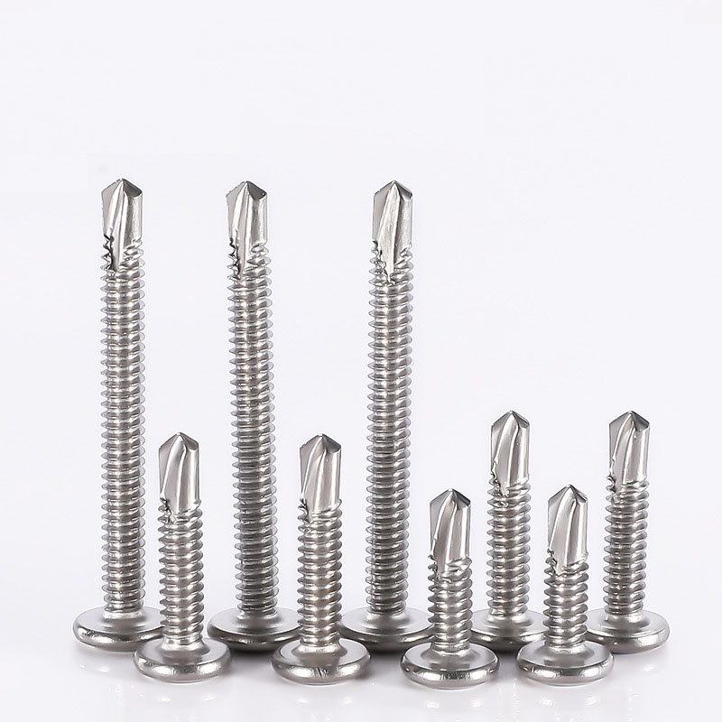 Set 50 vít thép không rỉ 410 đuôi lục giác size M5.0 đuôi lục giác nhiêu kích thước bền đẹp.