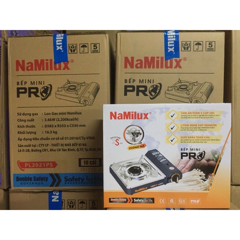 Bếp gas mini namilux 2021PS