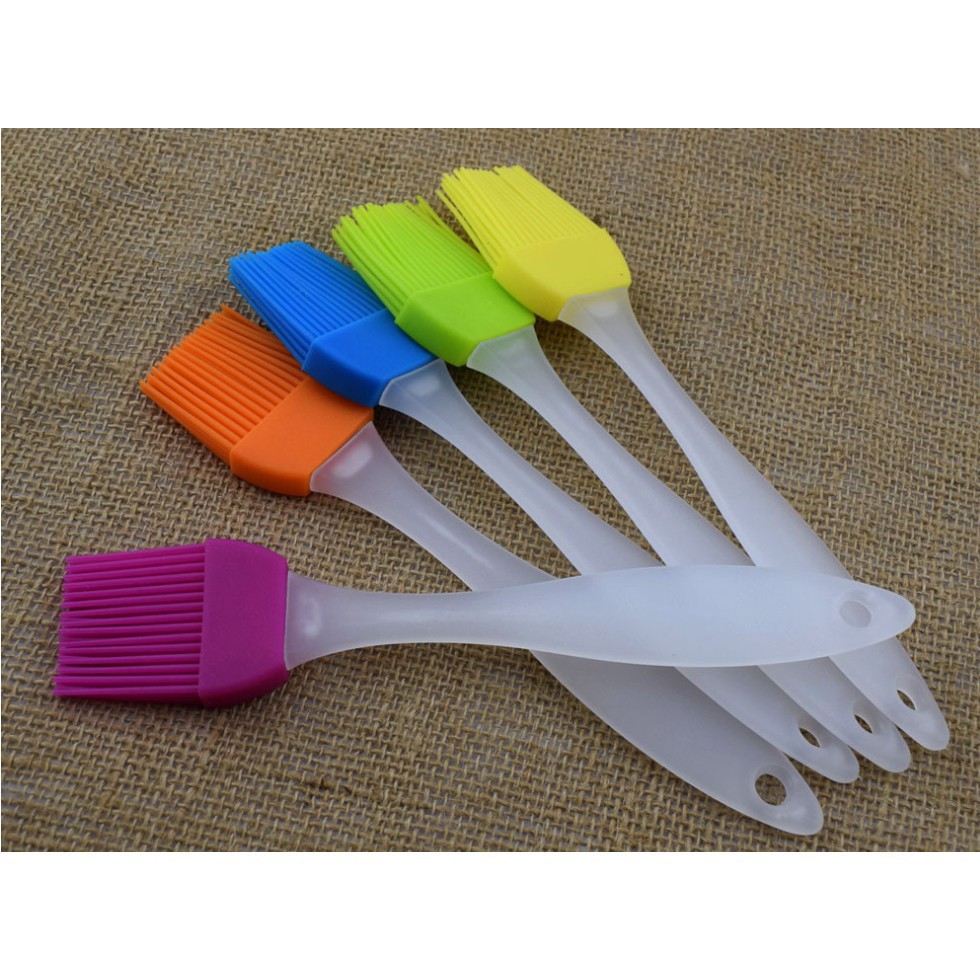 CHỔI QUÉT DẦU ĂN CHỐNG DÍNH CÁN NHỰA SILICONE [PHỤ KIỆN NỒI CHIÊN]