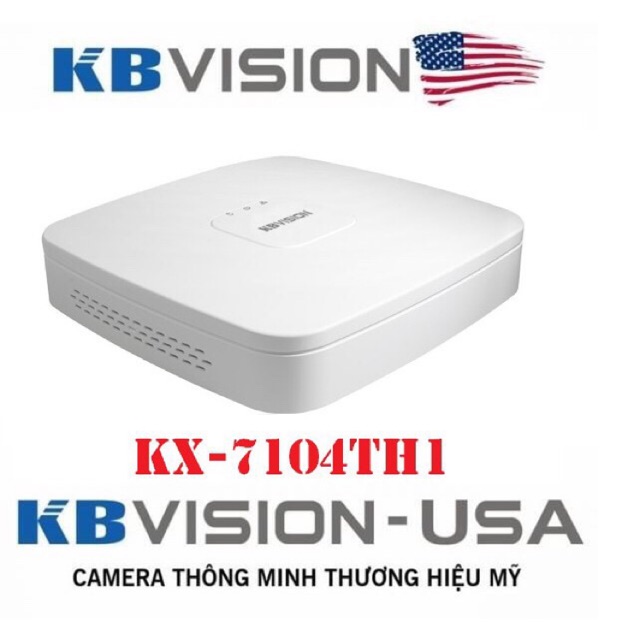 Đầu ghi hình 4 kênh 5 in 1 KBVISION KX-7104TH1/7108th1