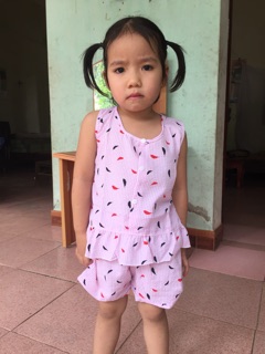 Bộ thô đũi cho bé gái