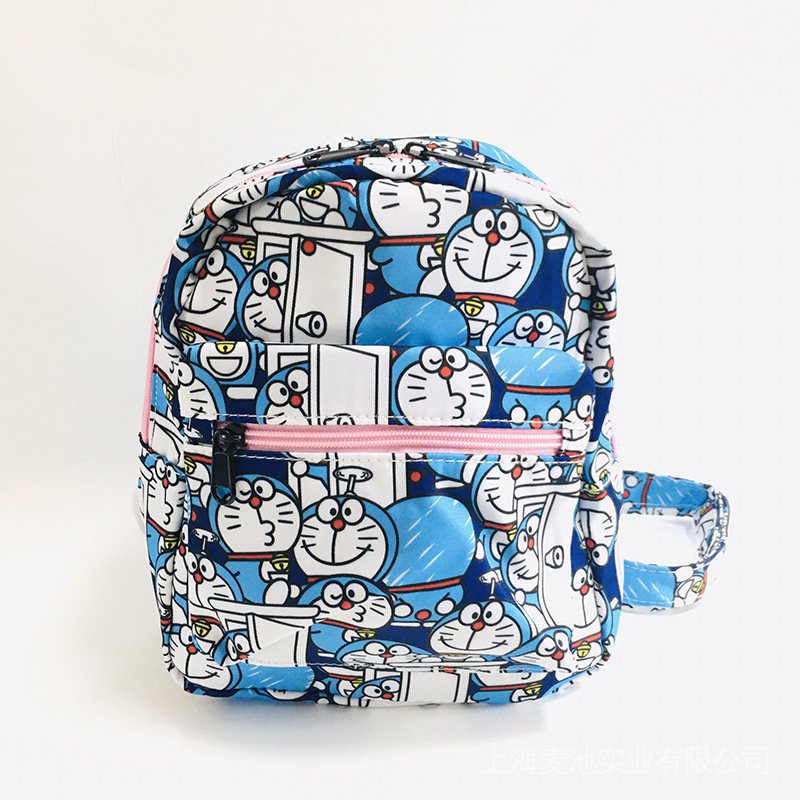 Ba Lô Đi Học Cỡ Lớn In Hình Doraemon Dễ Thương