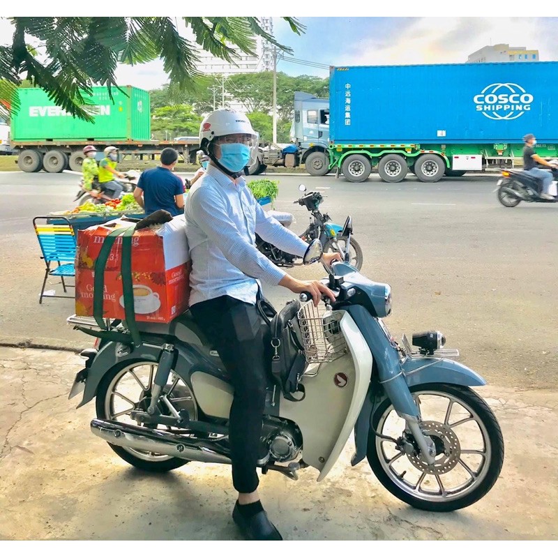♥ BAGA MŨI GẮN RỔ SUPER CUB 125 - GIÁ ĐỠ ĐẦU XE