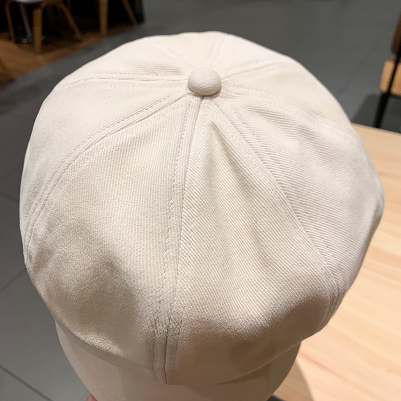 Nón beret phong cách Anh quốc cổ điển thời trang nhiều màu sắc cho nữ