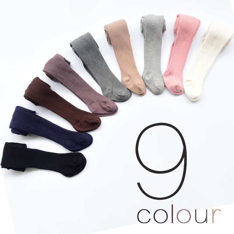 Quần legging màu trơn dây rút phong cách Hàn Quốc thời trang xuân thu dành cho trẻ em