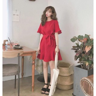 Váy nữ siêu xinh thắt nơ
