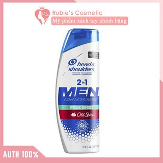 [Sale xả kho] Dầu gội Head and Shoulders Mỹ 🛑CHÍNH HÃNG🛑 Dầu gội&xả Head and Shoulder 2IN1 Men Pure Sport 380ml