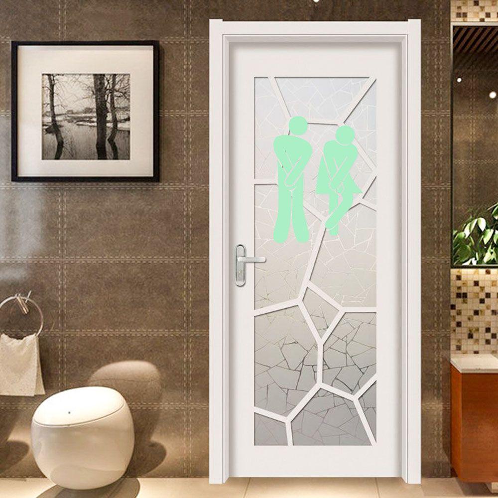 Nhãn Dán Toilet Màu Dạ Quang Sáng Tạo