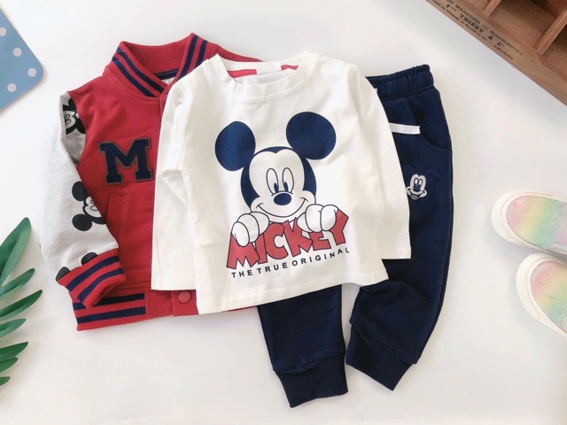 Set 3 bộ Bé trai bé gái