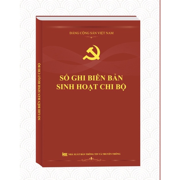 sổ ghi biên bản sinh hoạt chi bộ ( bìa cứng)