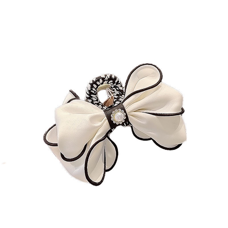 Kẹp Tóc Hình Nơ Lưng Bằng Vải Cỡ Lớn Nhiều Màu Tùy Chọn Cho Nữ