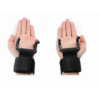 Quấn cổ tay có móc sắt nâng tạ (1 cặp)