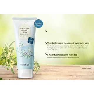 {CÓ SẴN} Sữa rửa mặt THE SAEM Tea Tree Cleansing Foam