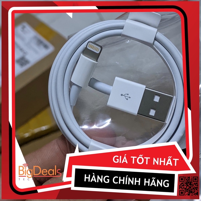 Dây sạc USB to Lightning zin kèm theo IP - New chính hãng | USEDVN